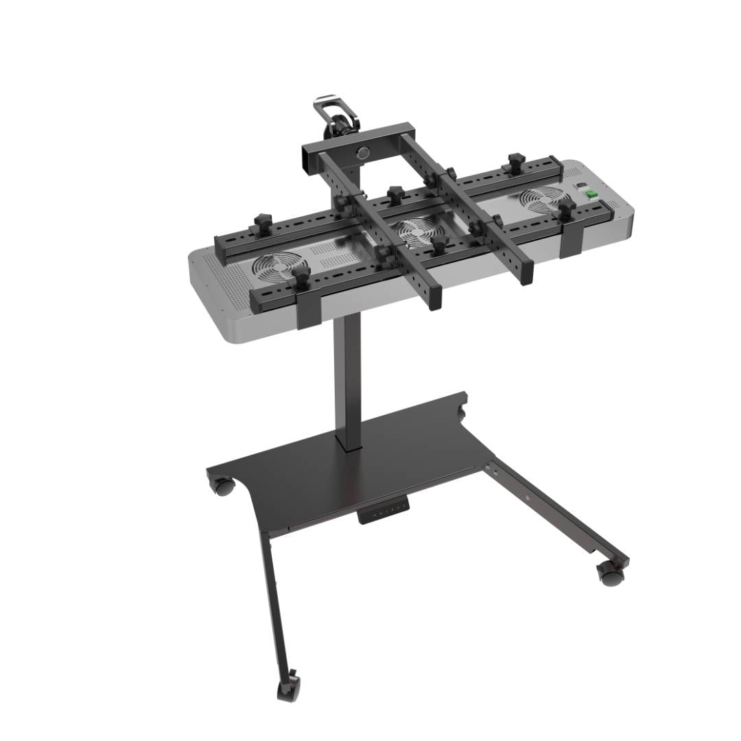 Adjustable Red Light Panel Stand